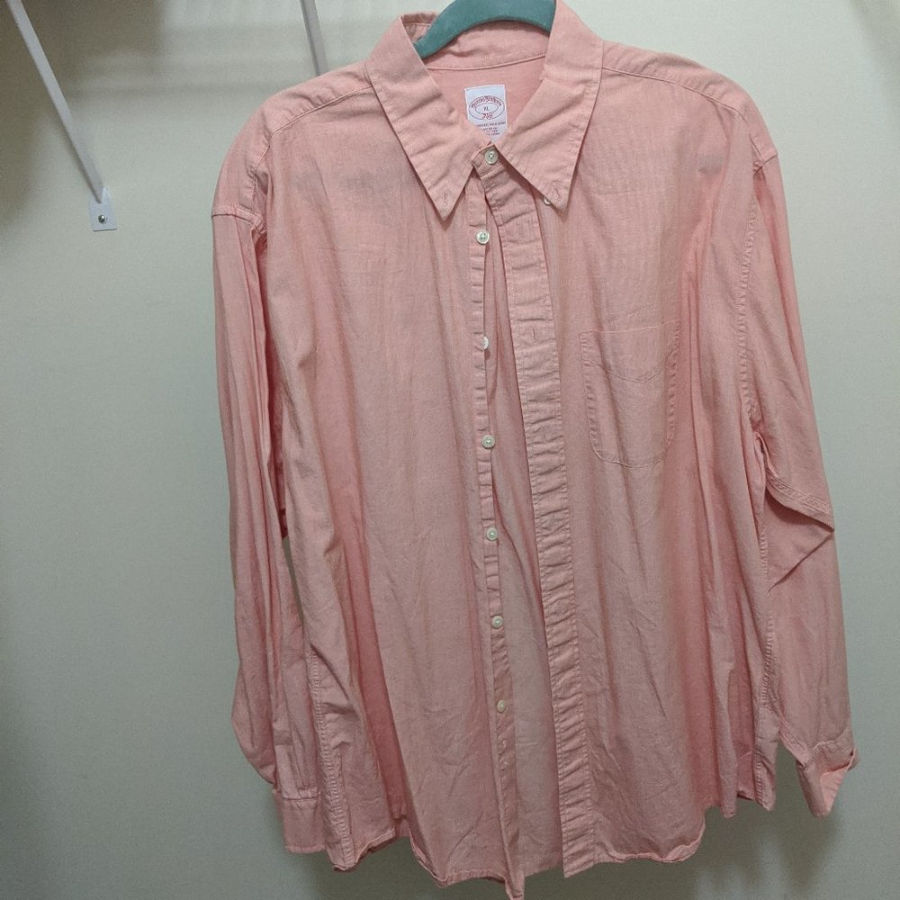 Brooks Brothers Mens Buttondown Shirt XL